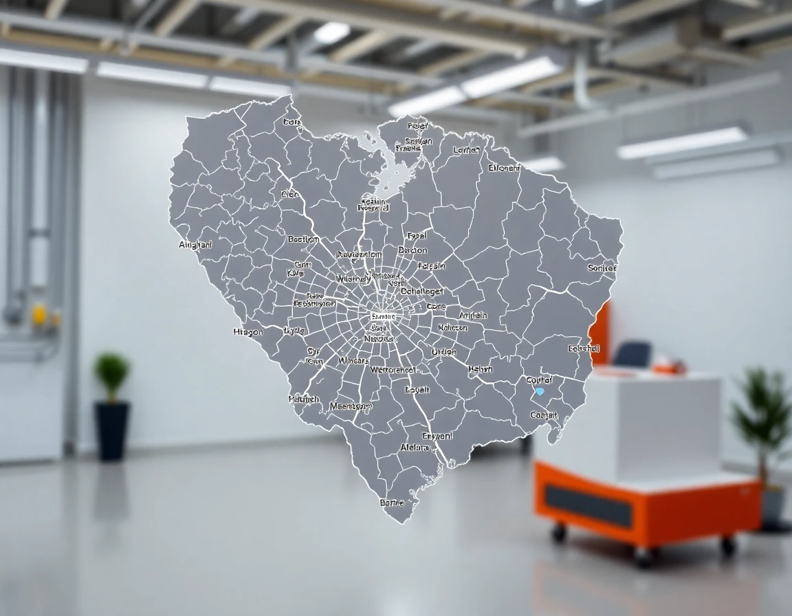 Plumbing Service Areas Map