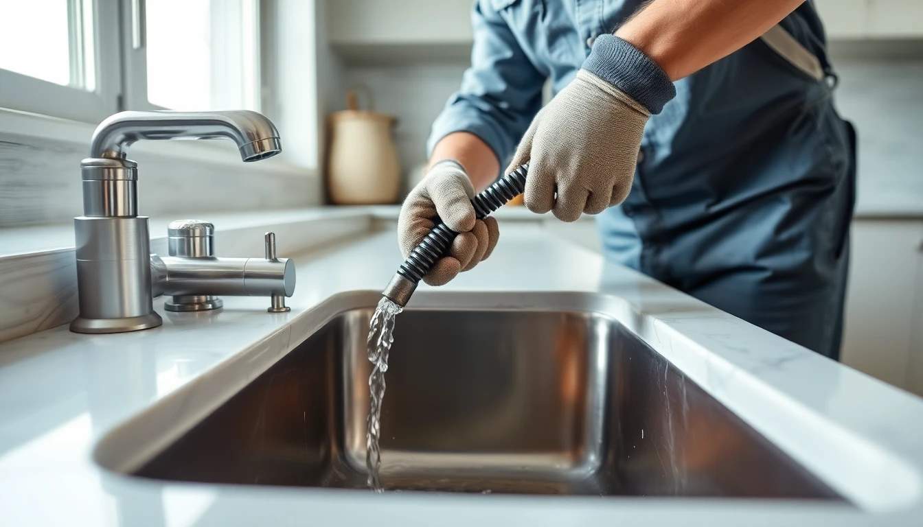 Clogged Kitchen Sink & Drain Clearing